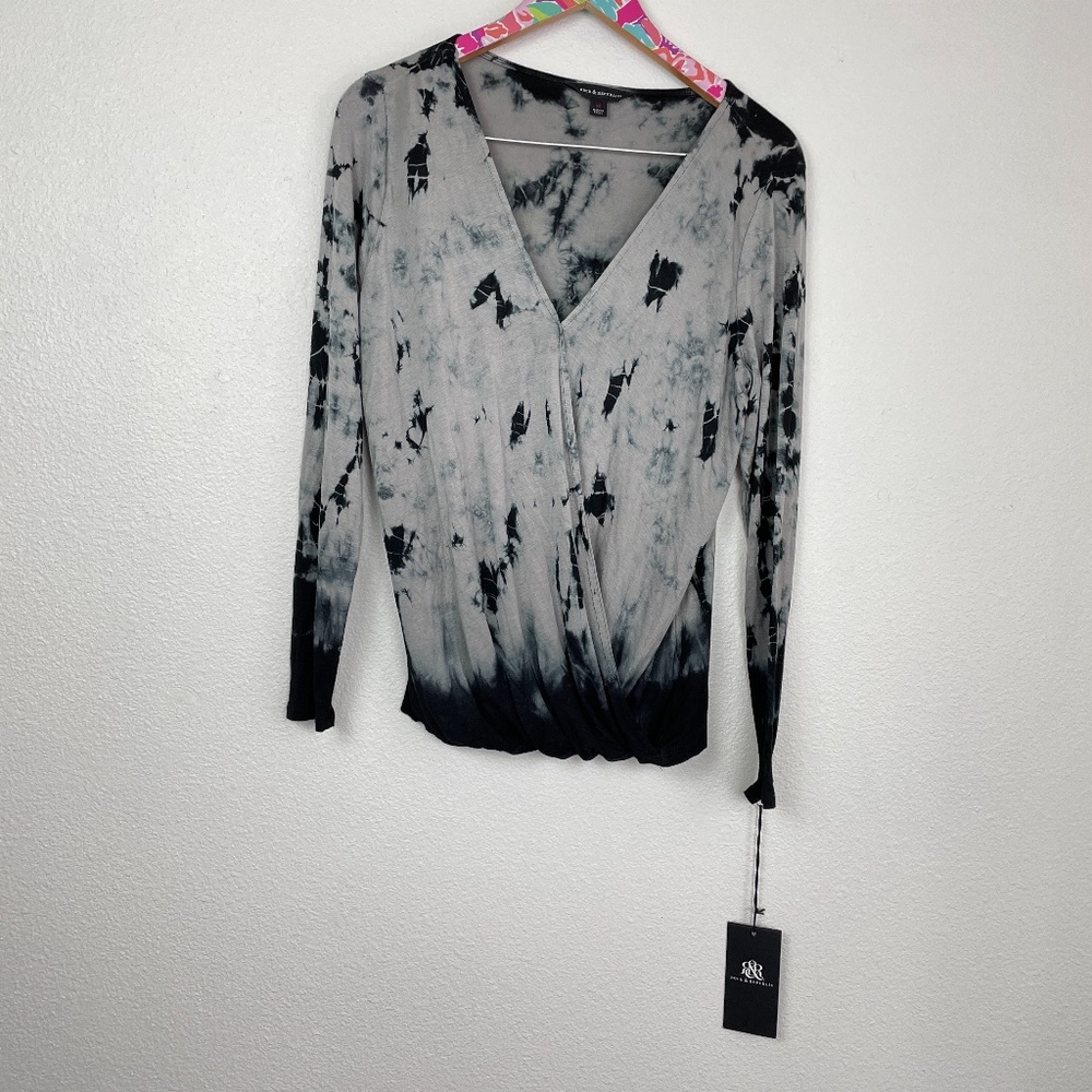 NWT Rock & Republic tie dye top size M // 09